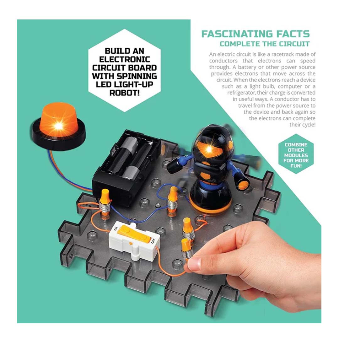 Toy Circuitry Action Experiment Set - Robot Spinner