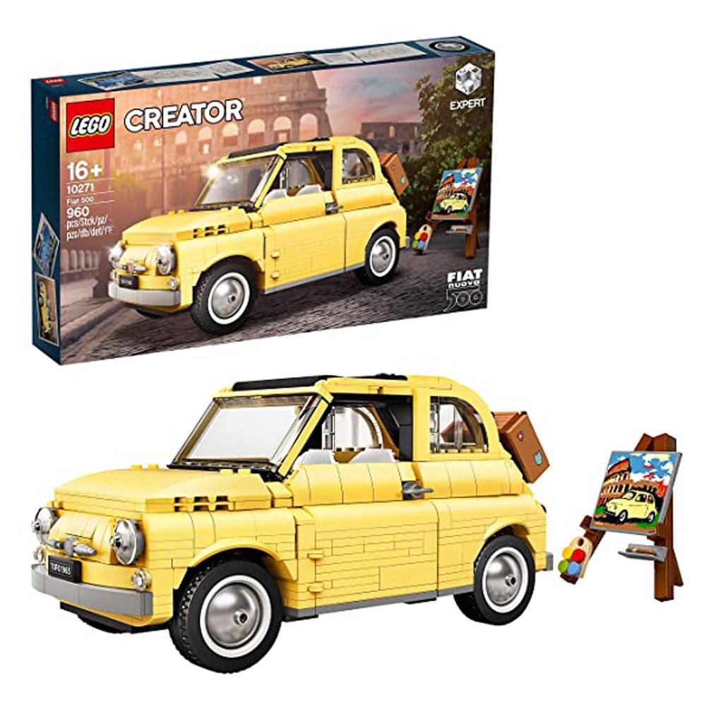 Box Damage – LEGO Creator Expert Fiat 500 (10271) Classic Model Car Building Set (960 Pieces)