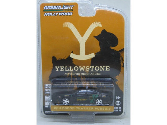 Greenlight Hollywood – Yellowstone 2011 Dodge Charger Pursuit (County Sheriff) Die-Cast Car 1:64 Scale