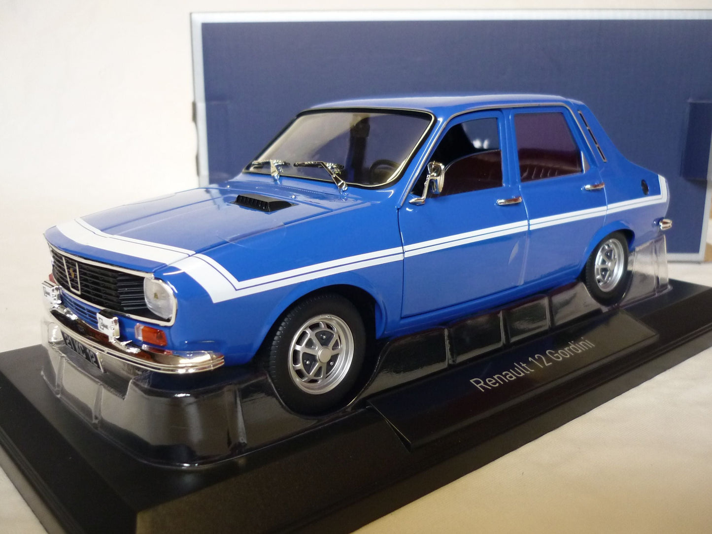 NOREV RENAULT 12 GORDINI 1971 Blue/White 1:18