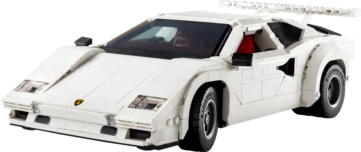 LEGO 10337 Icons Lamborghini Countach 5000 Quattrovalvole Building Set (1506 Pieces)