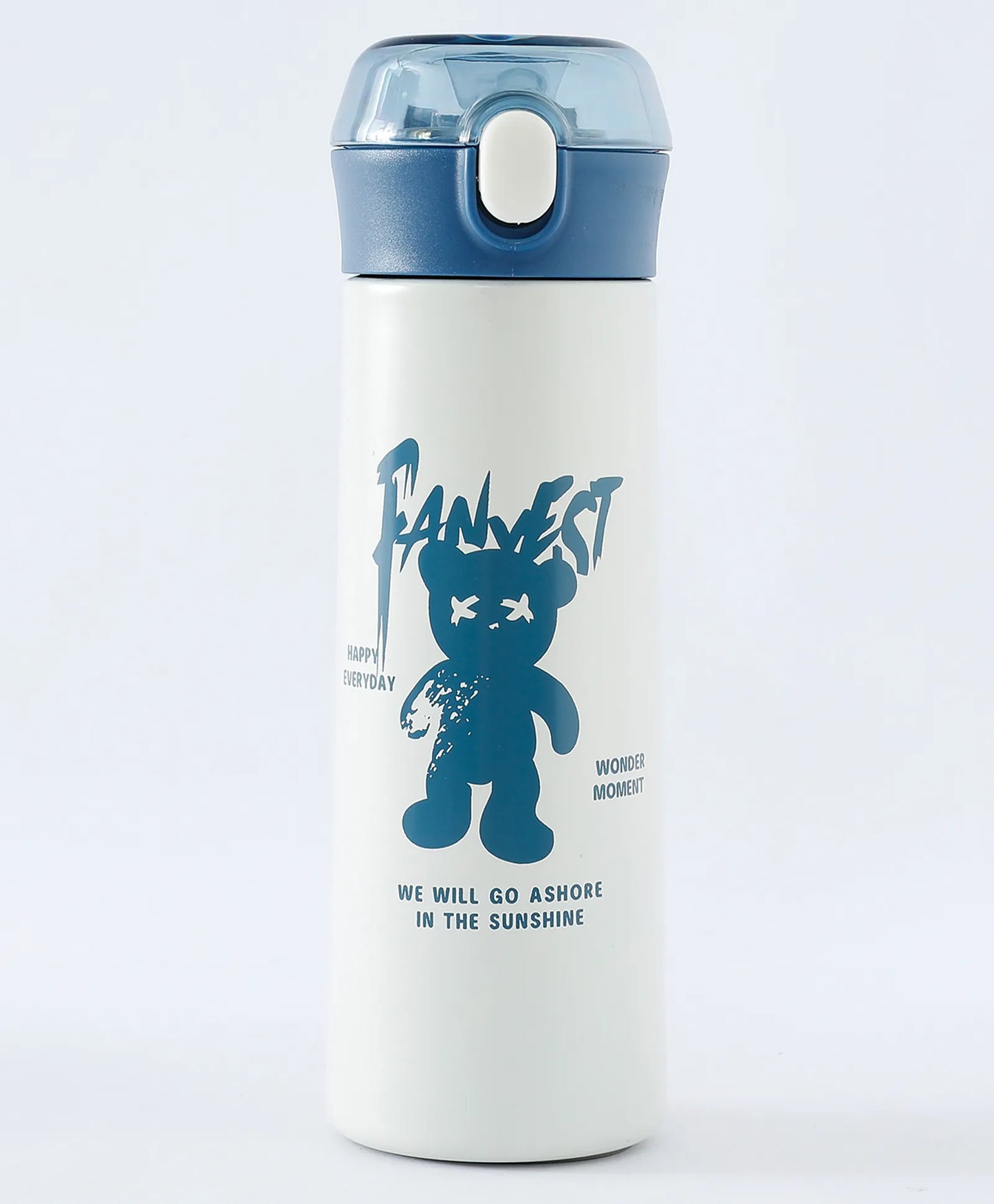 You Cup : Stainless Steel Water Bottle For Kids 380 ML (White)