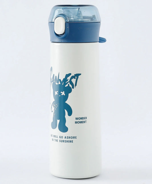You Cup : Stainless Steel Water Bottle For Kids 380 ML (White)
