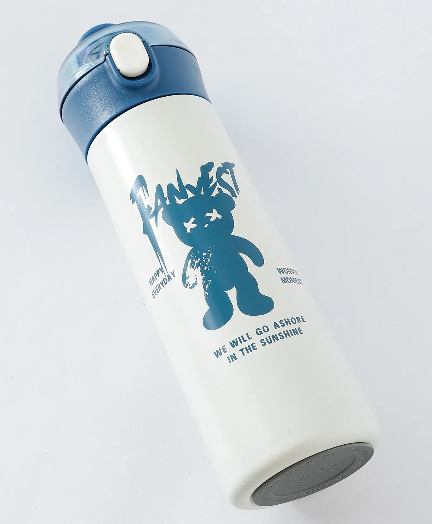 You Cup : Stainless Steel Water Bottle For Kids 380 ML (White)