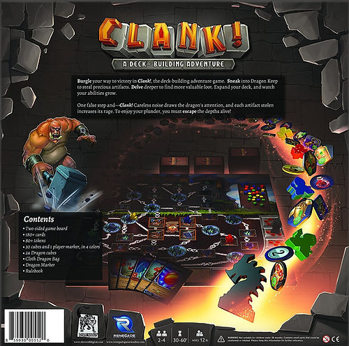 Clank!: A Deck-Building Adventure Board Game