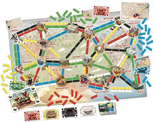 Ticket to Ride First Journey Board Game