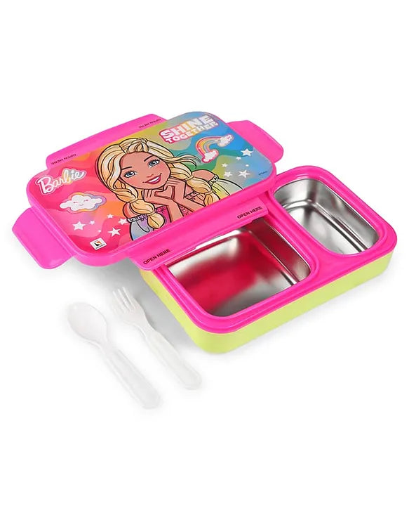 Striders Barbie Printed Lunch Box - 700Ml