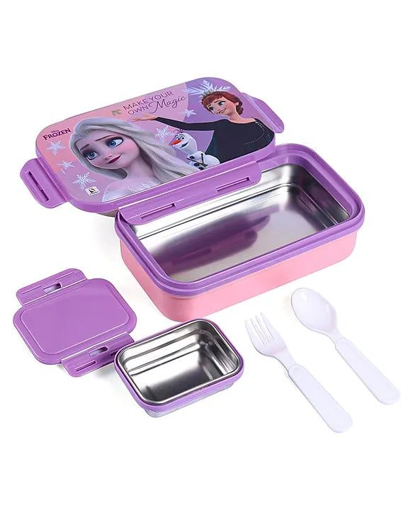 Striders Disney Frozen Printed Lunch Box - 470Ml