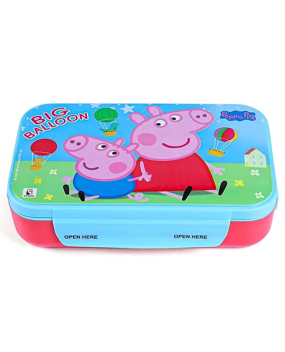 Striders Peppa Pig Printed Lunch Box - 700Ml