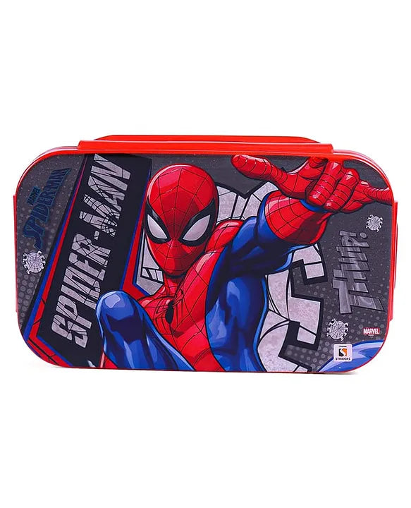 Striders Spider Man Printed Lunch Box - 470Ml