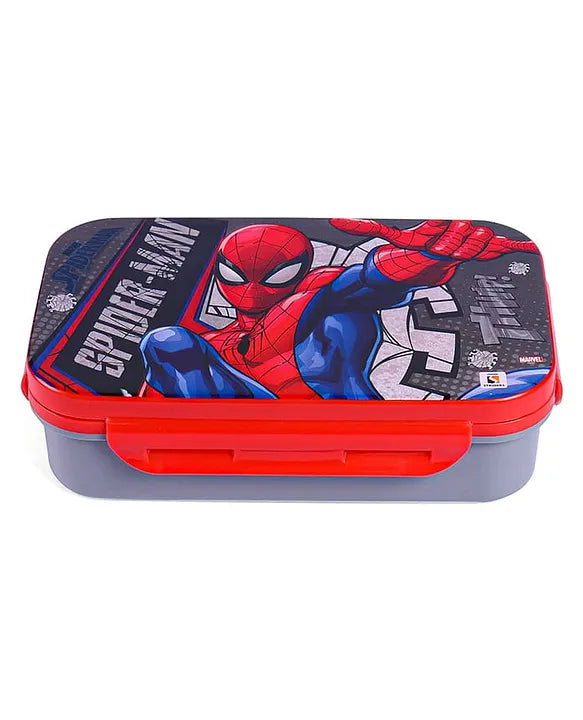 Striders Spider Man Printed Lunch Box - 470Ml