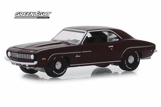 Greenlight 1969 Chevrolet COPO Camaro Turns 50 Car, Burgundy (Not Easy To Get)