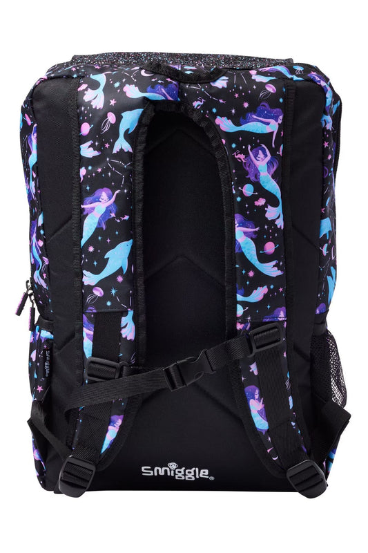 Smiggle School Bag : Mermaid Colorful & Stylish 18 Inch Backpack for Kids