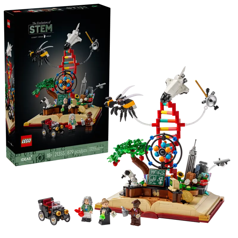 LEGO 21355 - Ideas The Evolution of STEM (879 Pieces)