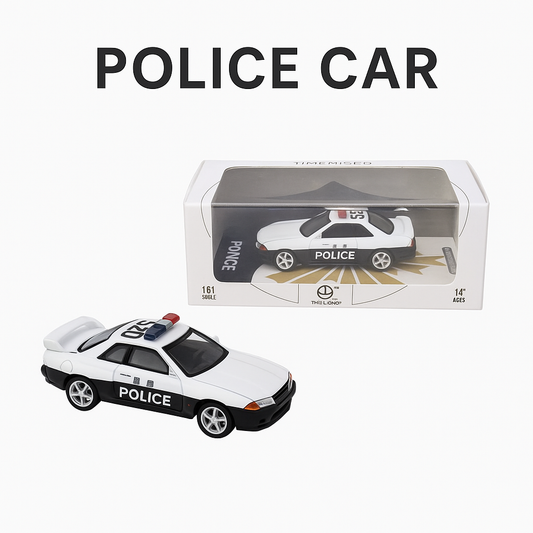 Time Micro Police Car Die-Cast Model (1:64 Scale) – Collector Edition TM644128-1