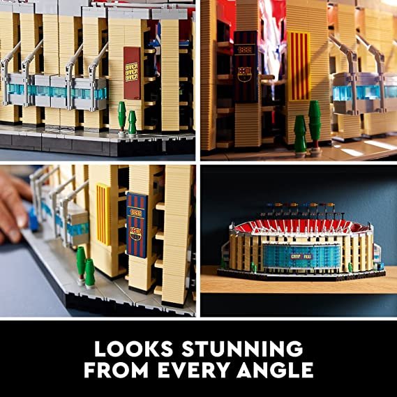 LEGO 10284 Camp NOU – FC Barcelona Building Kit (5,509 Pieces)