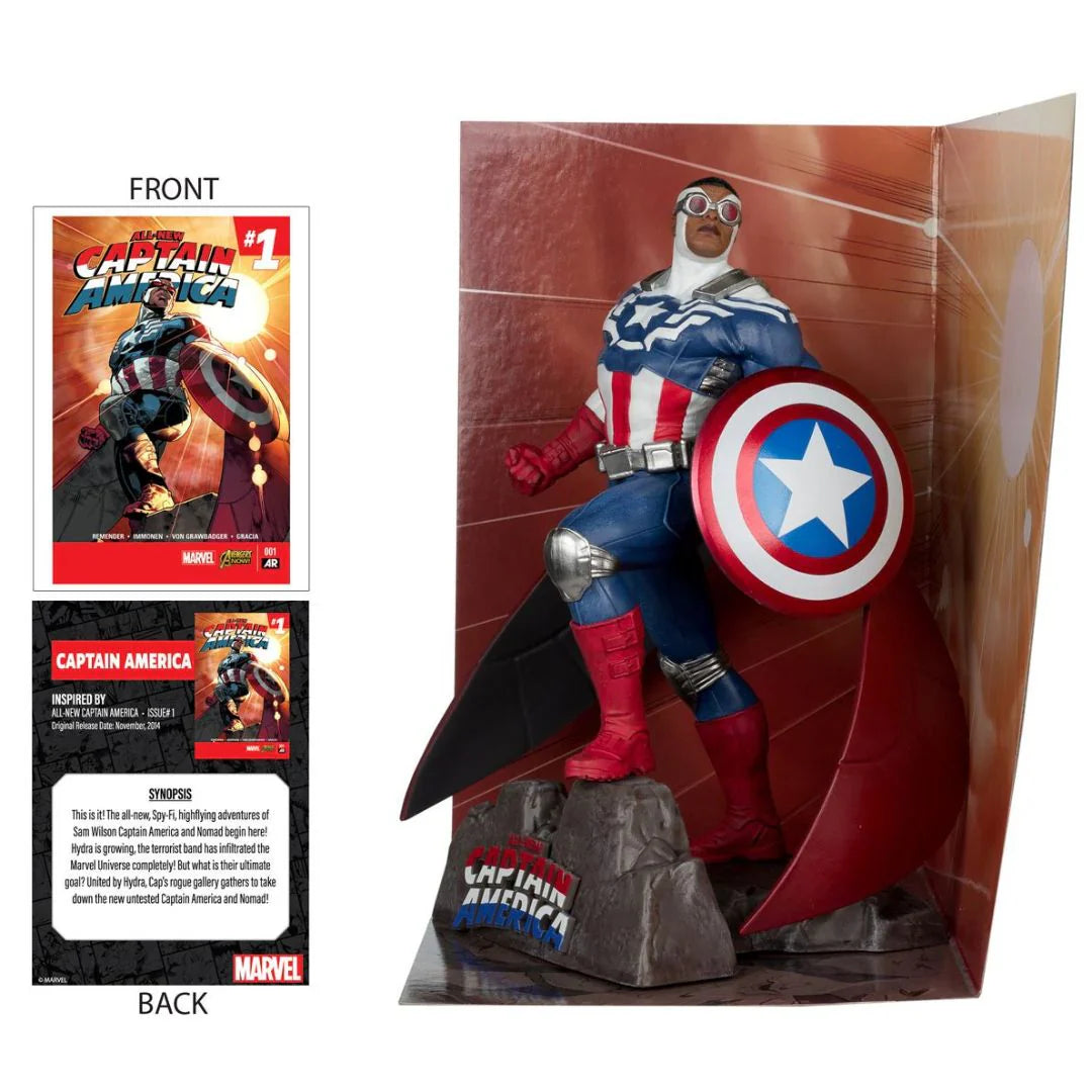 Marvel Collection – Captain America (All-New Captain America #1) Action Figure by McFarlane Toys