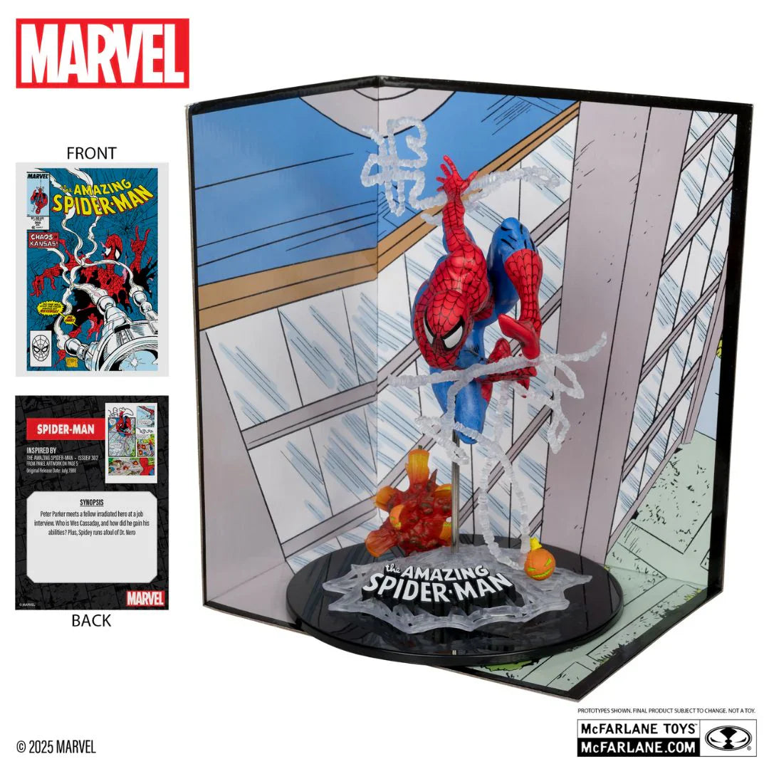 Marvel Collection – Spider-Man (The Amazing Spider-Man #302) Action Figure by McFarlane Toys