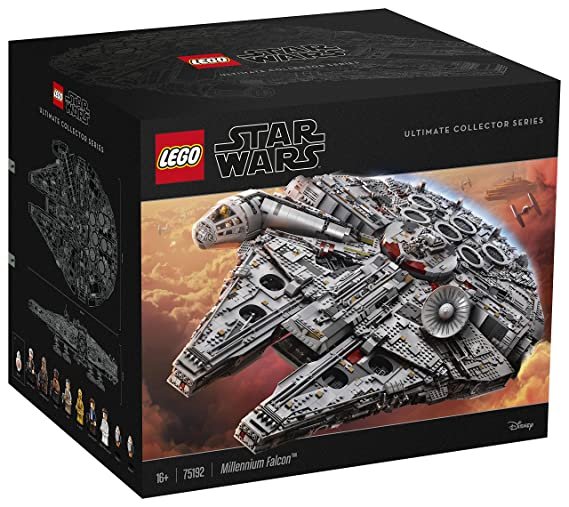 LEGO Star Wars Ultimate Millennium Falcon 75192 Expert Building Kit and Starship Model, Best Gift and Movie Collectible for Adults (7541 Pieces)