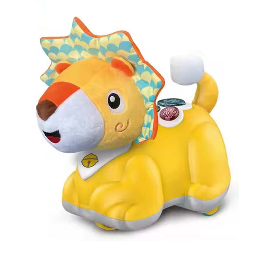 Crawl & Learn Baby Infant Toy – Animal Buddy with ABC Songs, 3 Fun Melodies, 4 Sound Effects & Animal Sounds for Early Learning Fun!