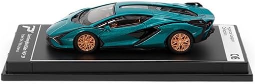 PosterCars 1:64 Lamborghini Sián FKP 37 – Blu Uranus | Hypercar League Collection No.8 Diecast Model