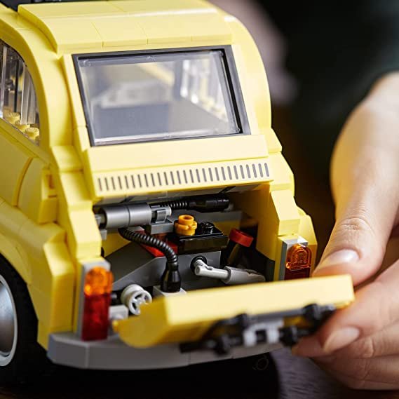 LEGO Creator Expert Fiat 500 10271 Toy Car Building Set for Adults and Fans of Model Kits Sets Idea (960 Pieces)