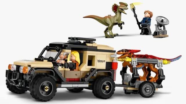 Lego 76951 Pyroraptor & Dilophosaurus Transport (254 Pcs)