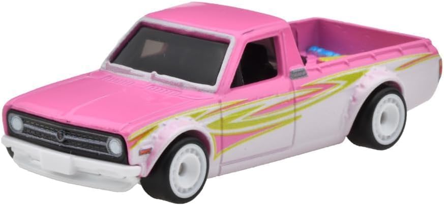 Hot Wheels Premium Car Culture 1975 Datsun Sunny Truck (B120) & Custom '93 Nissan HardBody (D21)