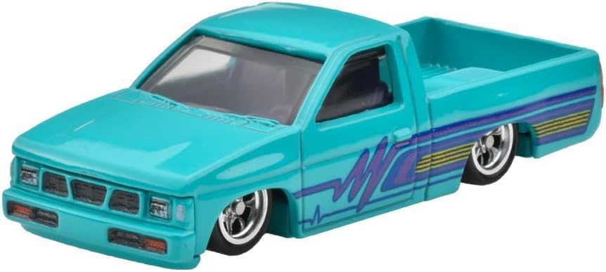 Hot Wheels Premium Car Culture 1975 Datsun Sunny Truck (B120) & Custom '93 Nissan HardBody (D21)