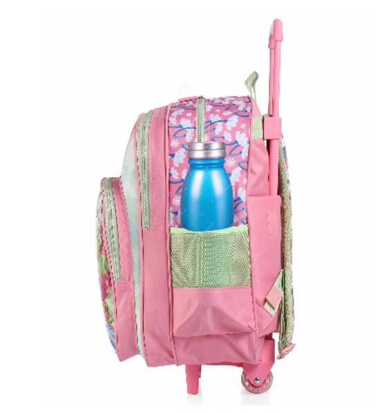STRIDERS Frozen Elsa & Anna 16-Inch Trolley Backpack for School Perfect for 6 to 8 Years Kids