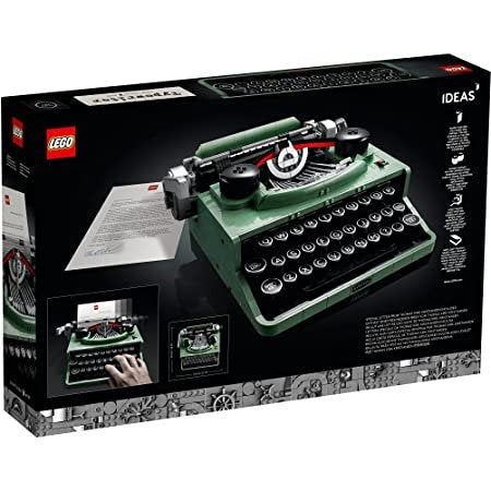 LEGO Ideas Typewriter Building Kit; Great Gift Idea for Writers 21327 (2,079 Pieces)