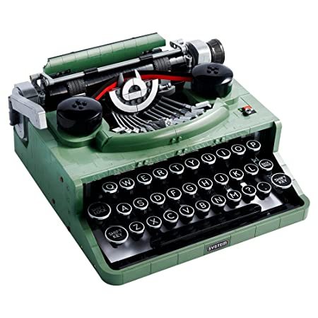LEGO Ideas Typewriter Building Kit; Great Gift Idea for Writers 21327 (2,079 Pieces)