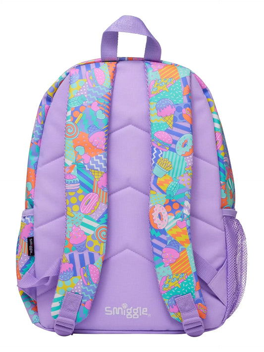 Smiggle School Bag : Icecream Colorful & Stylish 16 Inch Backpack for Kids