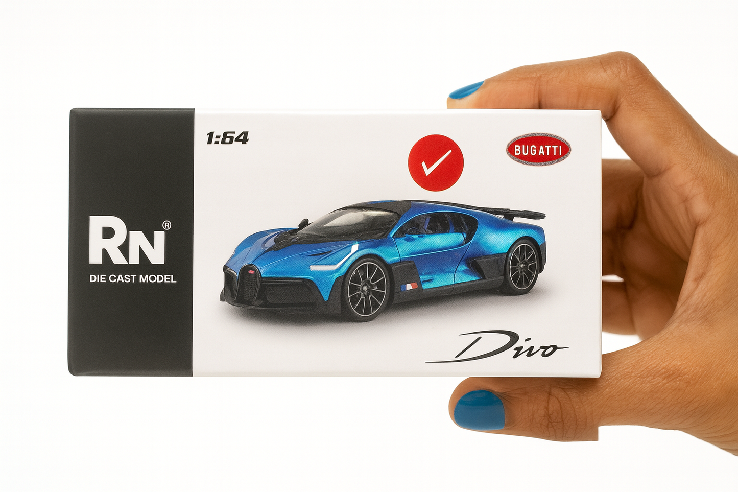 π Bugatti Divo β 1:64 RW Premium Die-Cast Model