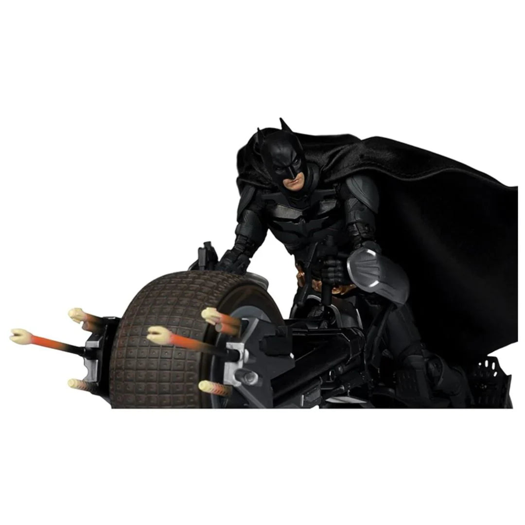 Batpod with Batman (The Dark Knight) – DC Multiverse Vehicle & Figure Set by McFarlane Toys