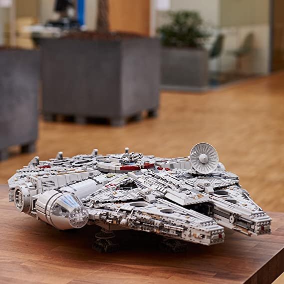 LEGO Star Wars Ultimate Millennium Falcon 75192 Expert Building Kit and Starship Model, Best Gift and Movie Collectible for Adults (7541 Pieces)