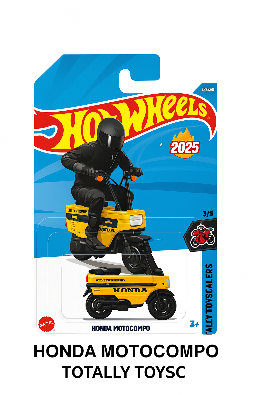 Hot Wheels Honda Motocompo – Moto Motos Series (2025 Edition)
