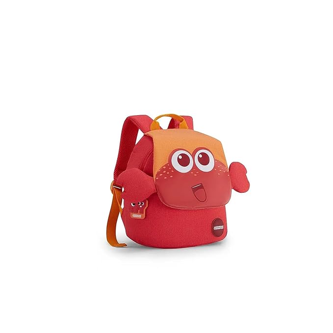 American Tourister Coodle 3.0 Backpack 01 – Craby Orange | Stylish & Spacious