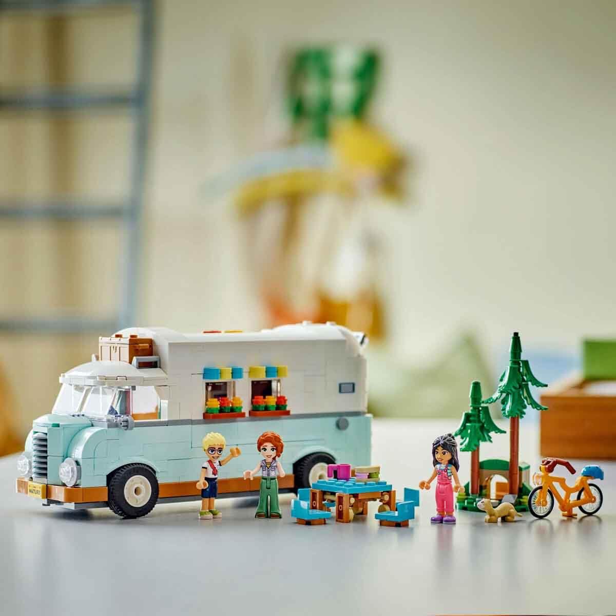LEGO Friends Friendship Camper Van Adventure Role-Play Building Set 42663 Building Blocks Toys for 7+ Gift for Boys and Girls
