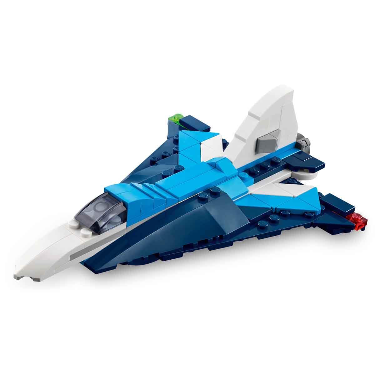 LEGO Creator 3in1 Aircraft: Race Plane Toy Vehicle Playset 31160 Building Blocks Toys for 7+ Gift for Boys and Girls