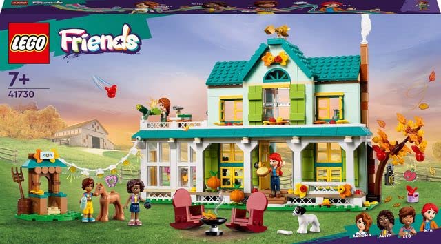 LEGO 41730! Friends Autumn’s House 41730 Building Toy Set (853 Pieces)