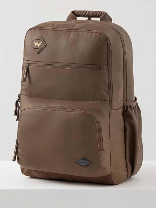 Wildcraft Evo 42L Rainproof Laptop & School Bags (12961) – Coated Brown, Spacious & Durable for Work, Travel & College