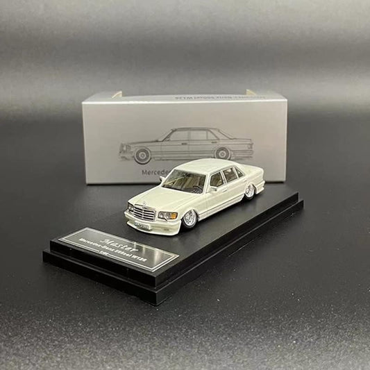 Master 1/64 Mercedes-Benz 560SEL W126 Die-Cast Model – Luxury Executive Sedan Replica