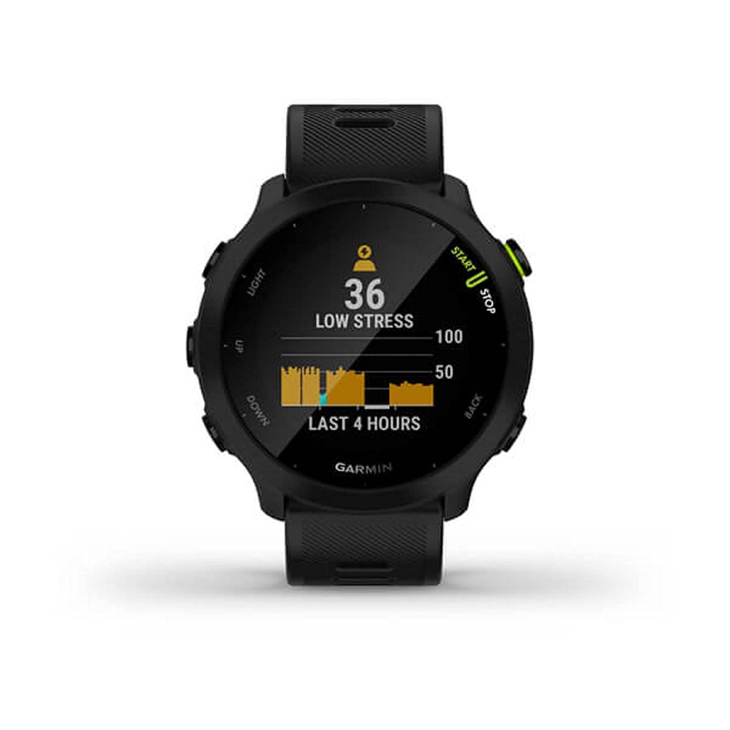 Garmin Forerunner 55, GPS Running Watch with Daily Suggested Workouts, Up to 2 Weeks of Battery Life (Black)