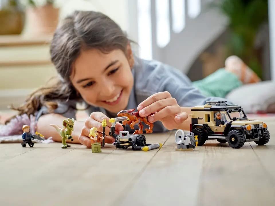 Lego 76951 Pyroraptor & Dilophosaurus Transport (254 Pcs)