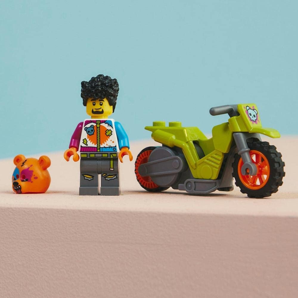 LEGO 60356 Bear Stunt Bike Building Toy Set (10 Pieces)