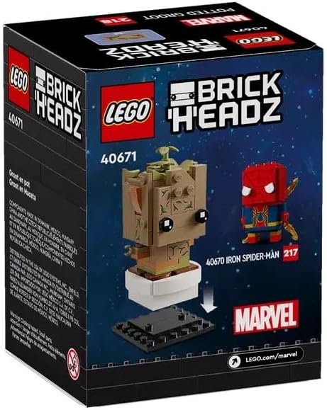 LEGO 40671 BrickHeadz Potted Groot (113 Pieces)