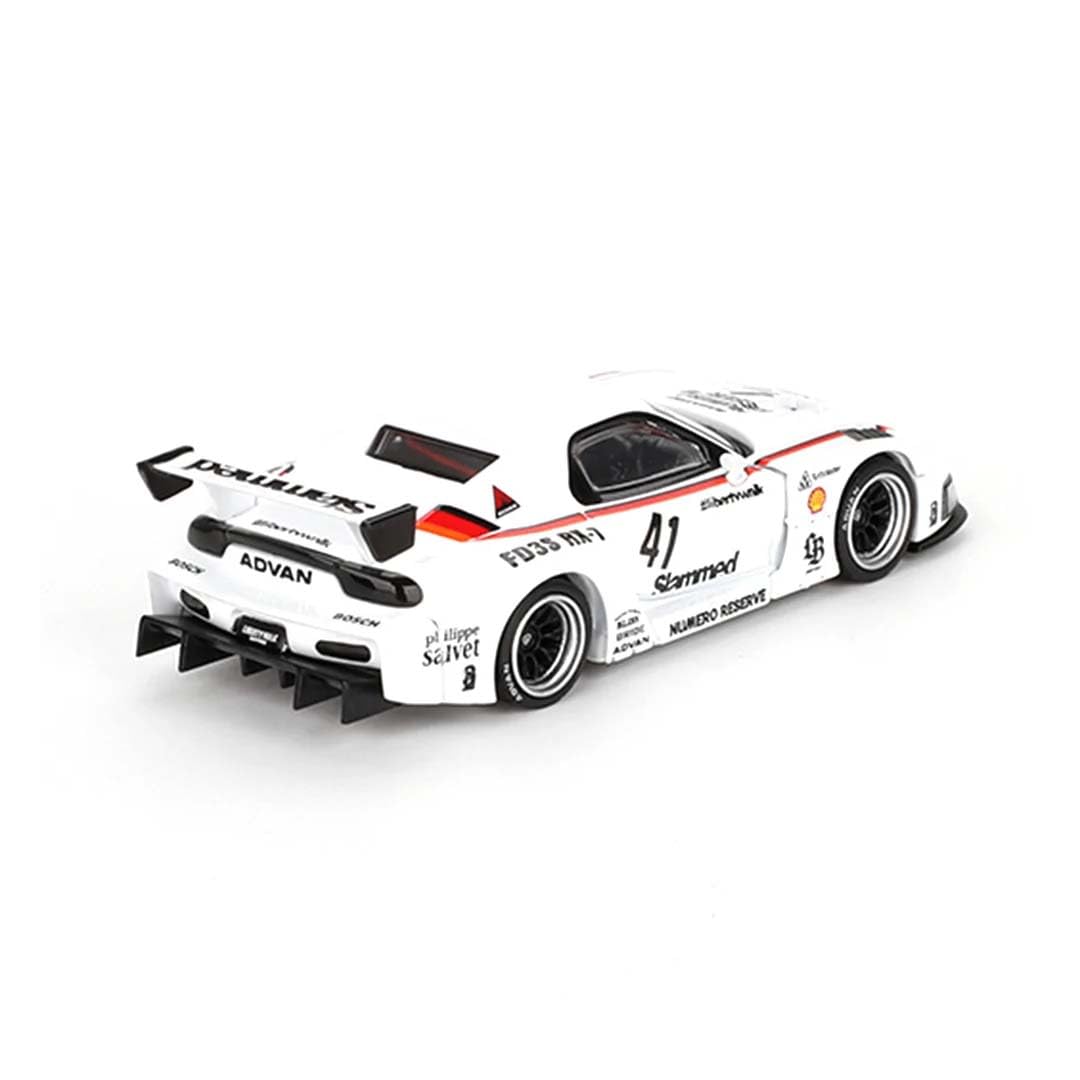 Mini GT Die Cast Collectrors Model Cars: (MAZDA RX-7 LB-Siper Silhouette #41 Numero Reserve)
