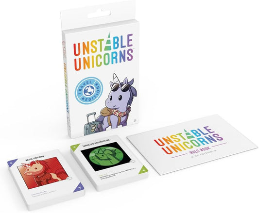 Unstable Unicorns Travel Edition Board Game