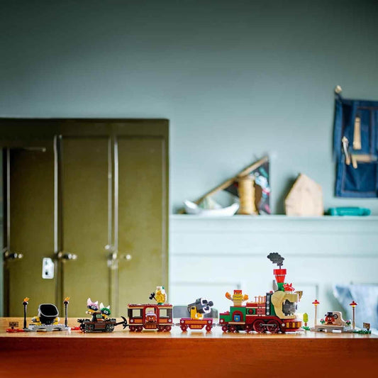 LEGO 71437 Super Mario Bowser Express Adventure Train – Build, Play & Collect with 6 Iconic Nintendo Characters!